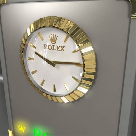 replica watch wall clock|rolex clocks for sale.